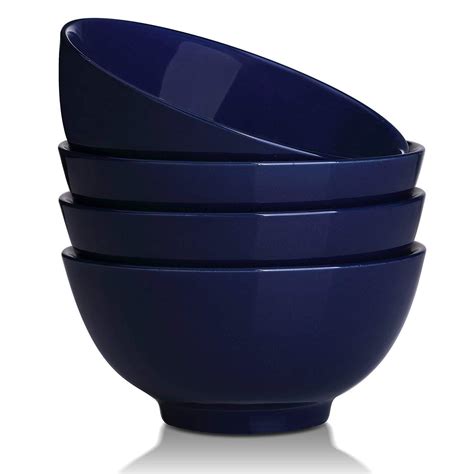 navy blue soup bowls.